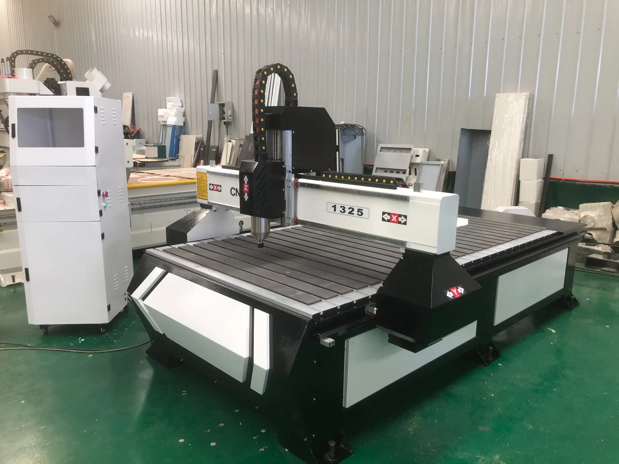 Good Sale Wood Woodworking Carving Milling Cutting 1325 1530 3 Axis CNC Router for Wood Acrylic Plastic MDF Aluminium Coper Furniture and Shop Sign Panel