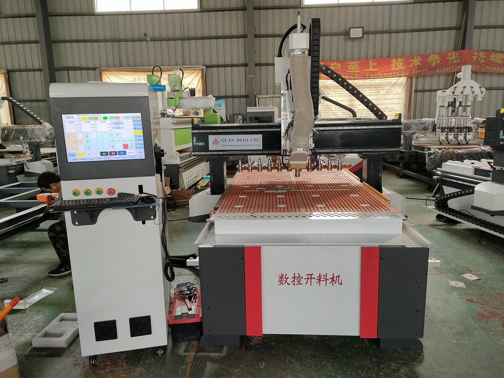 1325 Atc CNC Wood Router MDF Cutting Wooden Furniture Multi Heads Straight Line Atc CNC Router 3D CNC Wood Carving Machine