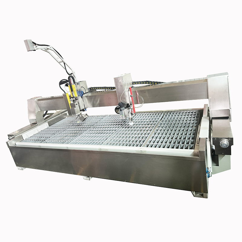 Industrial Water Jet Cutting Machine 3 Axis for Metal/Stone Precision Cutting