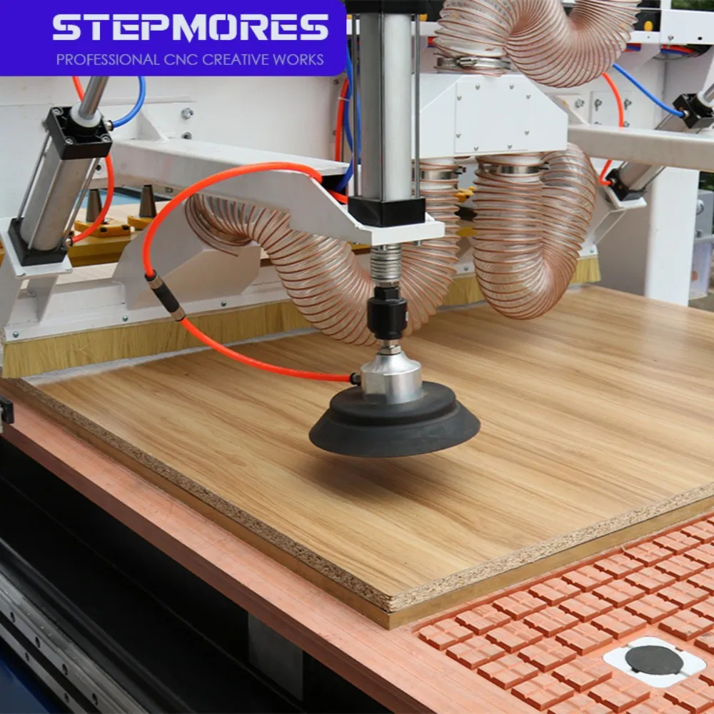 Auto Tool Changer Wood 1325 Linear Atc CNC Router for Cabinet Makers