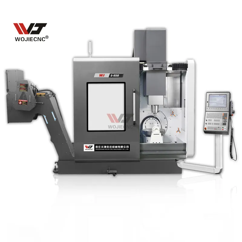 Simultaneous 5-Axis Vertical Machining Center