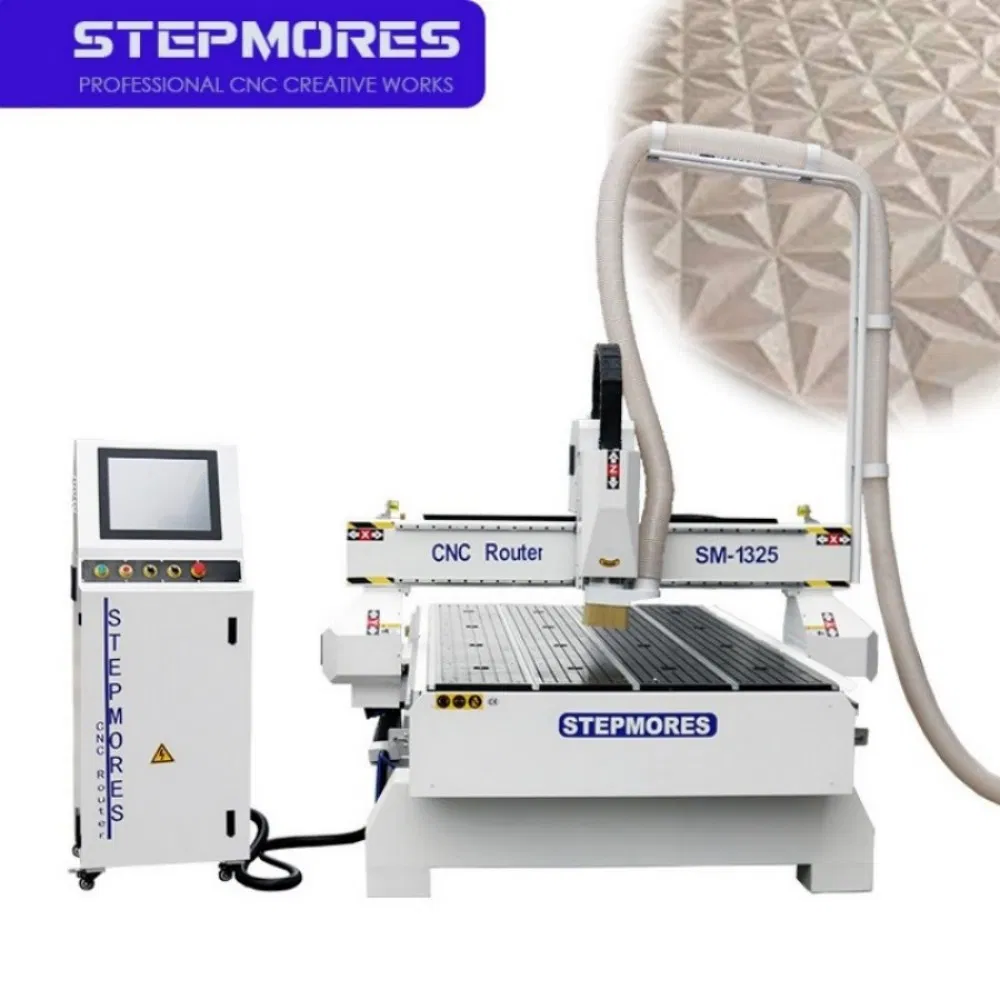 Wood Furniture Making Machine 1325 with Rotary Device 4 Axis Router Table Woodworking CNC Router Machine Cutter