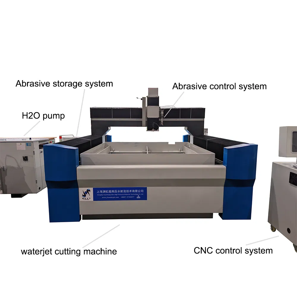 Waterjet Cutting Machine Small Cutting Size with 3 Axis