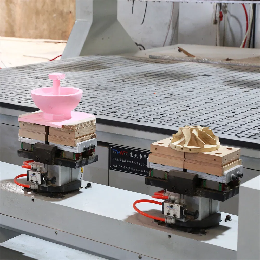 Multi Process Three Head Machining Center Wood Carving Machine High-Speed Operation CNC Router