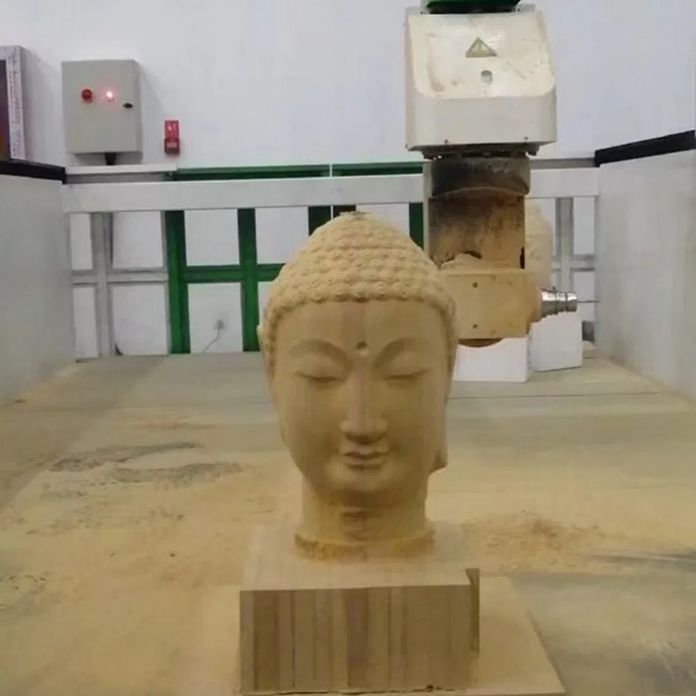 Multi-Head High High-Efficiency Custom CNC Wood Stone Carving Router Machine