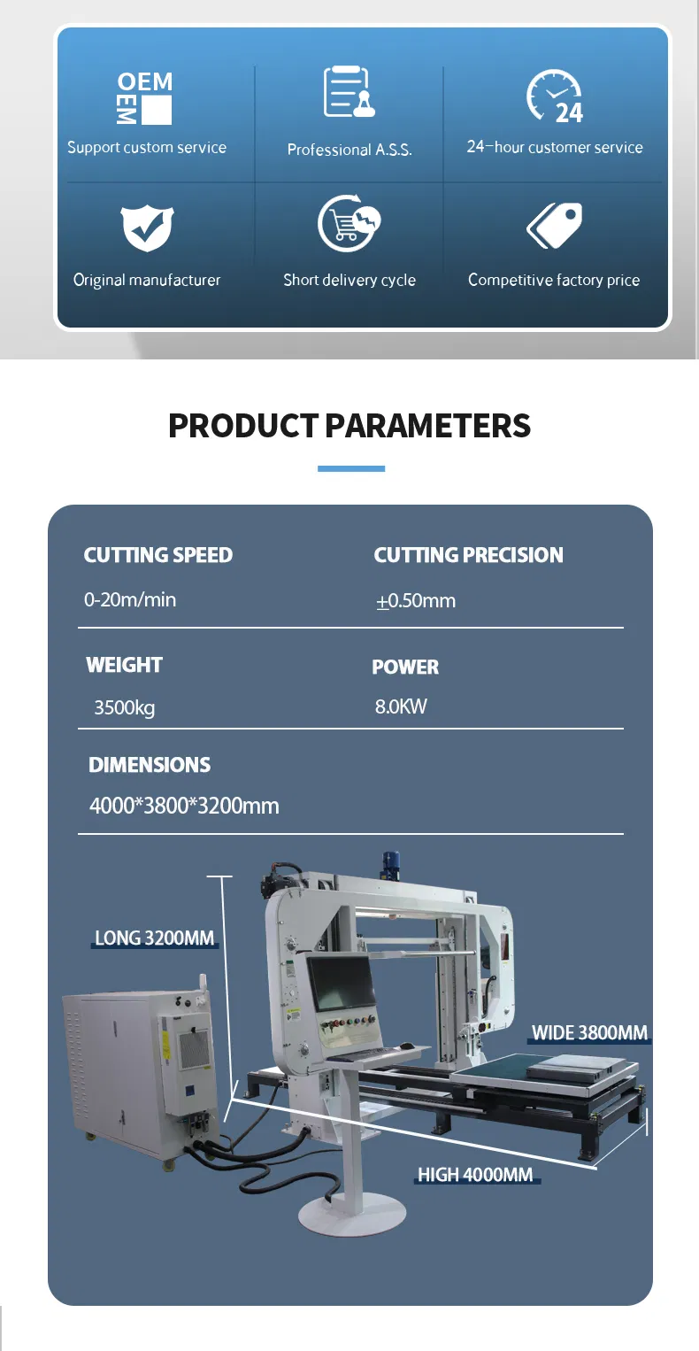 Automatic Foam Cutter Detail