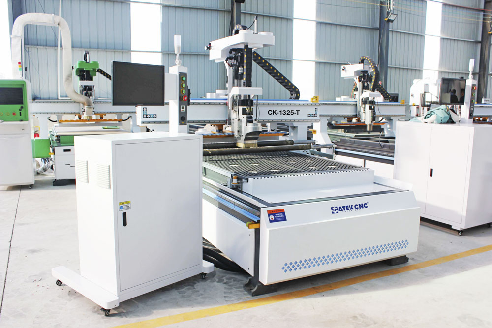 Auto Linear Tool Changer CNC Wood Nesting Machine Atc CNC Wood Router