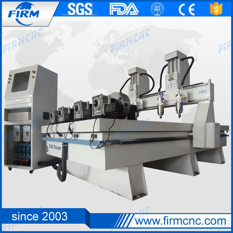 1325 4th Axis Rotary 3D Relief Carpenter Machines CNC Machine Router