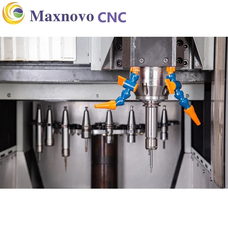 Compact 5-Axis Simultaneous CNC Machining Center Fu240 with Siemens Control System