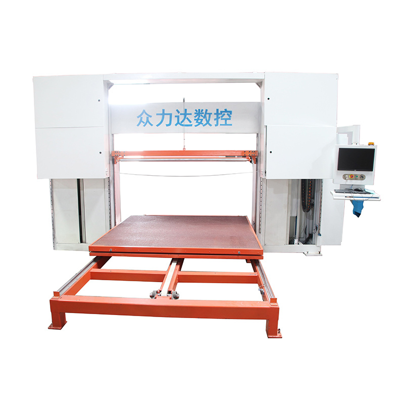 CNC Weir Contour Cutting Machine Vertical PU Foam Expanded Ethylene-Vinyl Acetate CNC Contour Cutting Machine