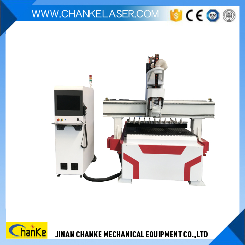 3 Axis Auto Liner Tool Changer CNC Router/Line Boring Head Door Making CNC Machine/Woodworking CNC Router Atc