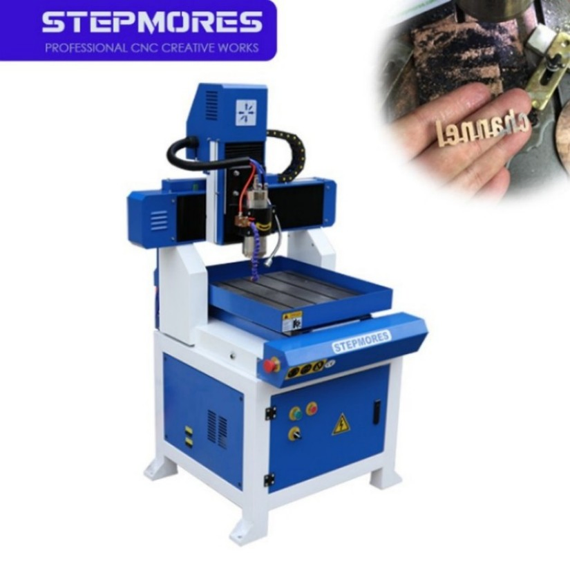 CNC Router Engraving Machine for Acrylic PCB Aluminum Desktop 3 Axis Milling Machine