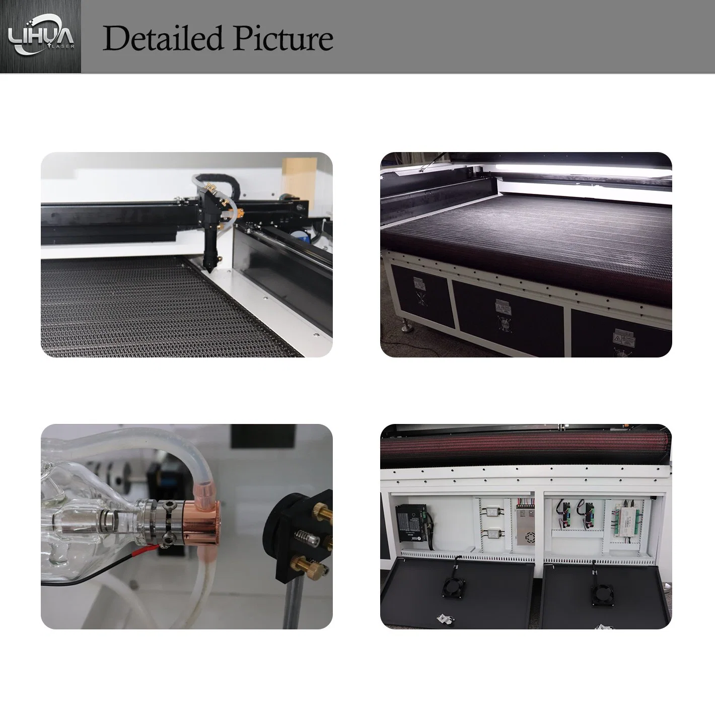 Lihua 1810 1812 Industry CNC Foam Cloth Textile Fabric Leather Auto Feeding CO2 Laser Cutting Machine