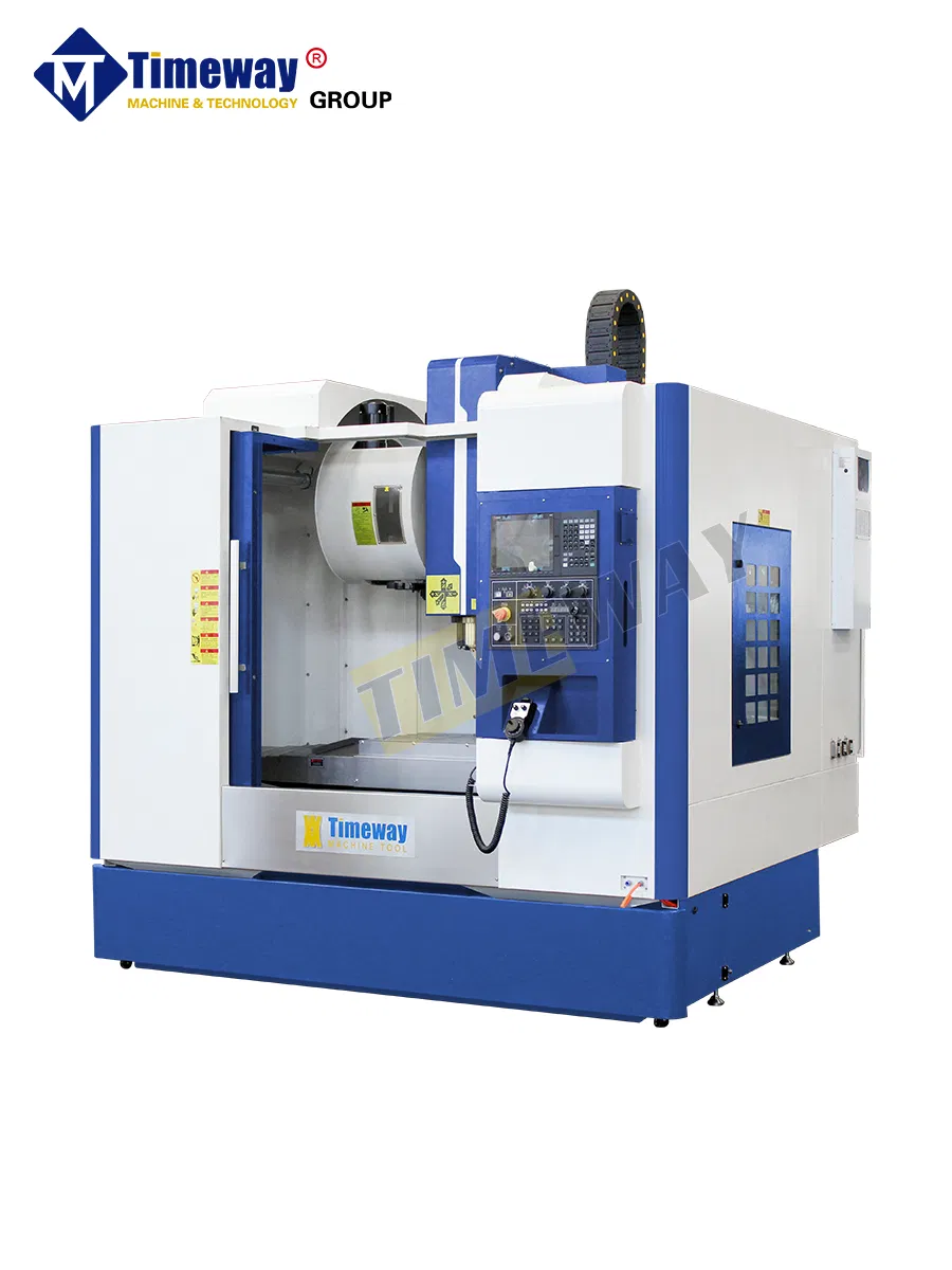 Hot Selling Vmc855g Vertical Machining Center 4-Axis Rotary Table CNC Milling Machine Bt40 Spindle Tapers
