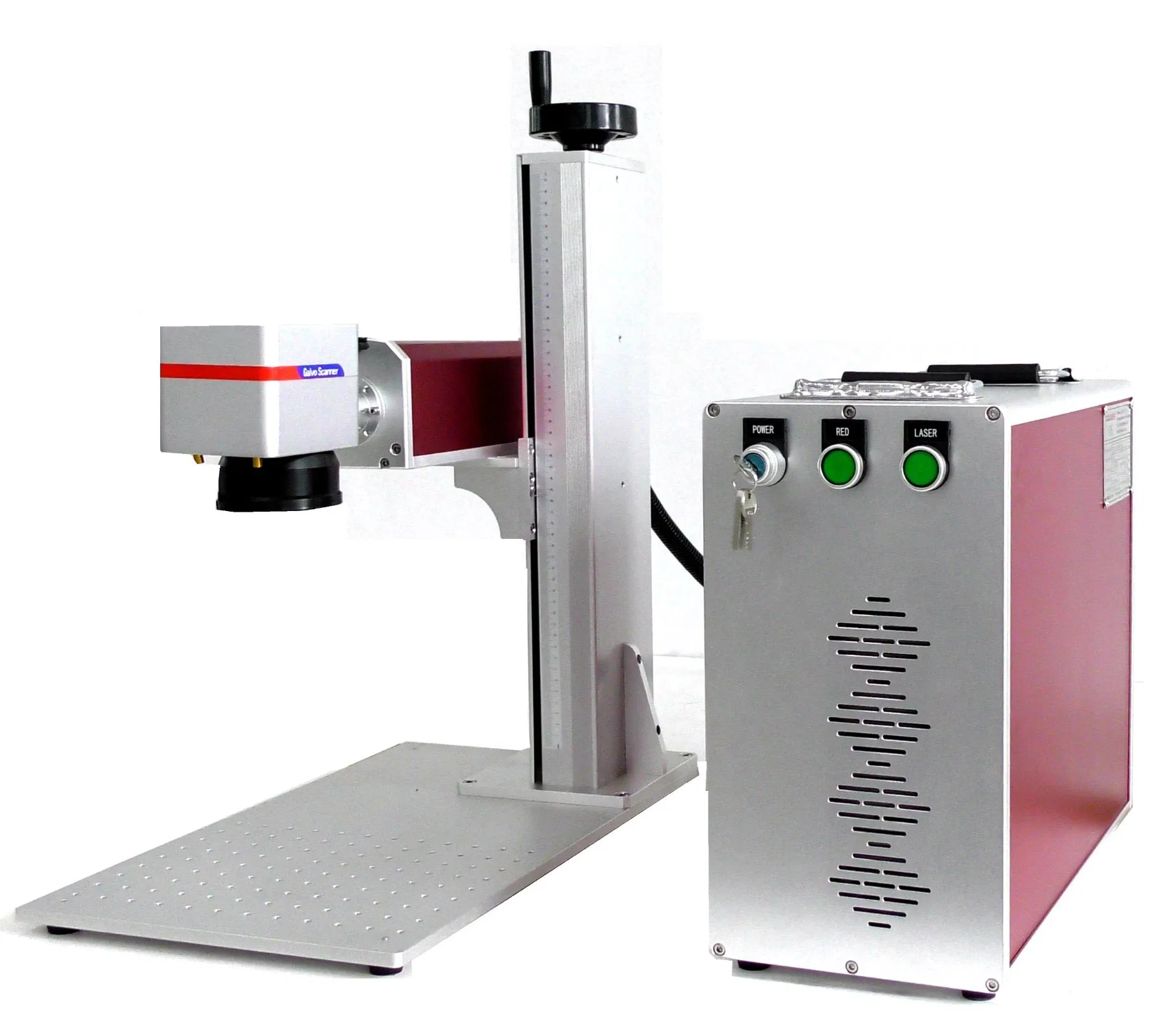 Galvo Fiber Laser Printer Marking CNC Engraving Machine for PVC PE Pipe