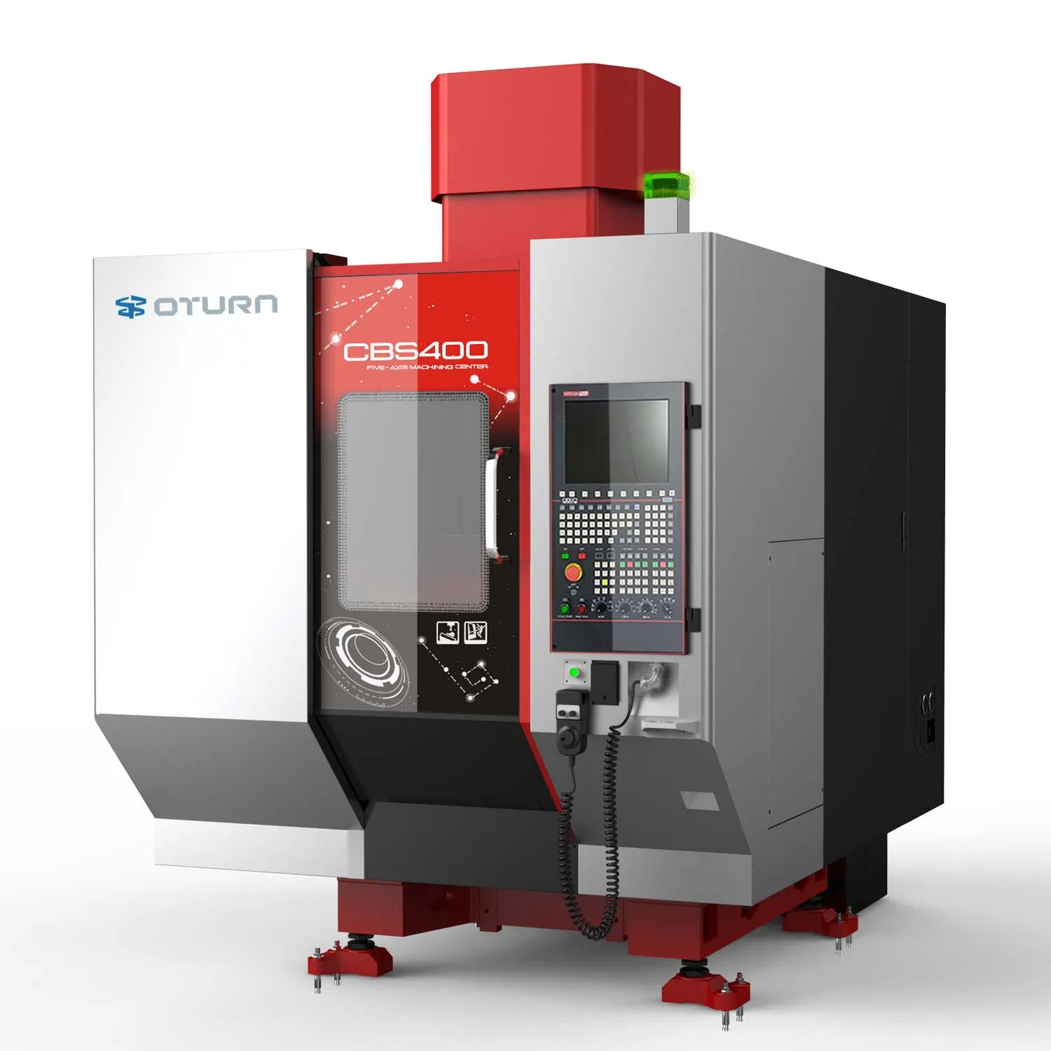 5 Axis Simultaneous CNC Machining Center Vertical High Precision CBS400 Vmc Milling Machine