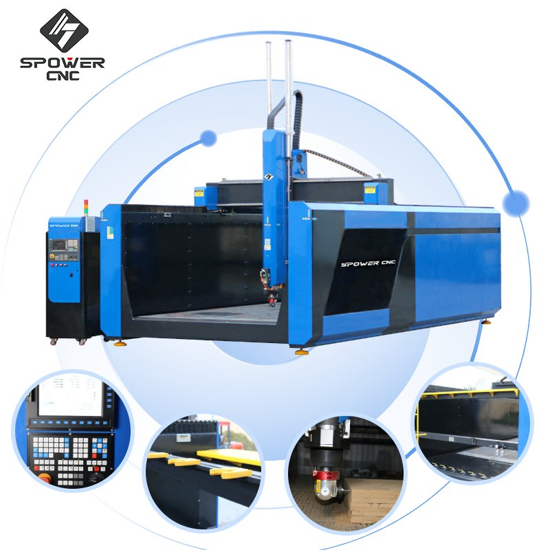 4 Axis New Design Woodworking Machine CNC Router for 3D 1325 Wood Engraving