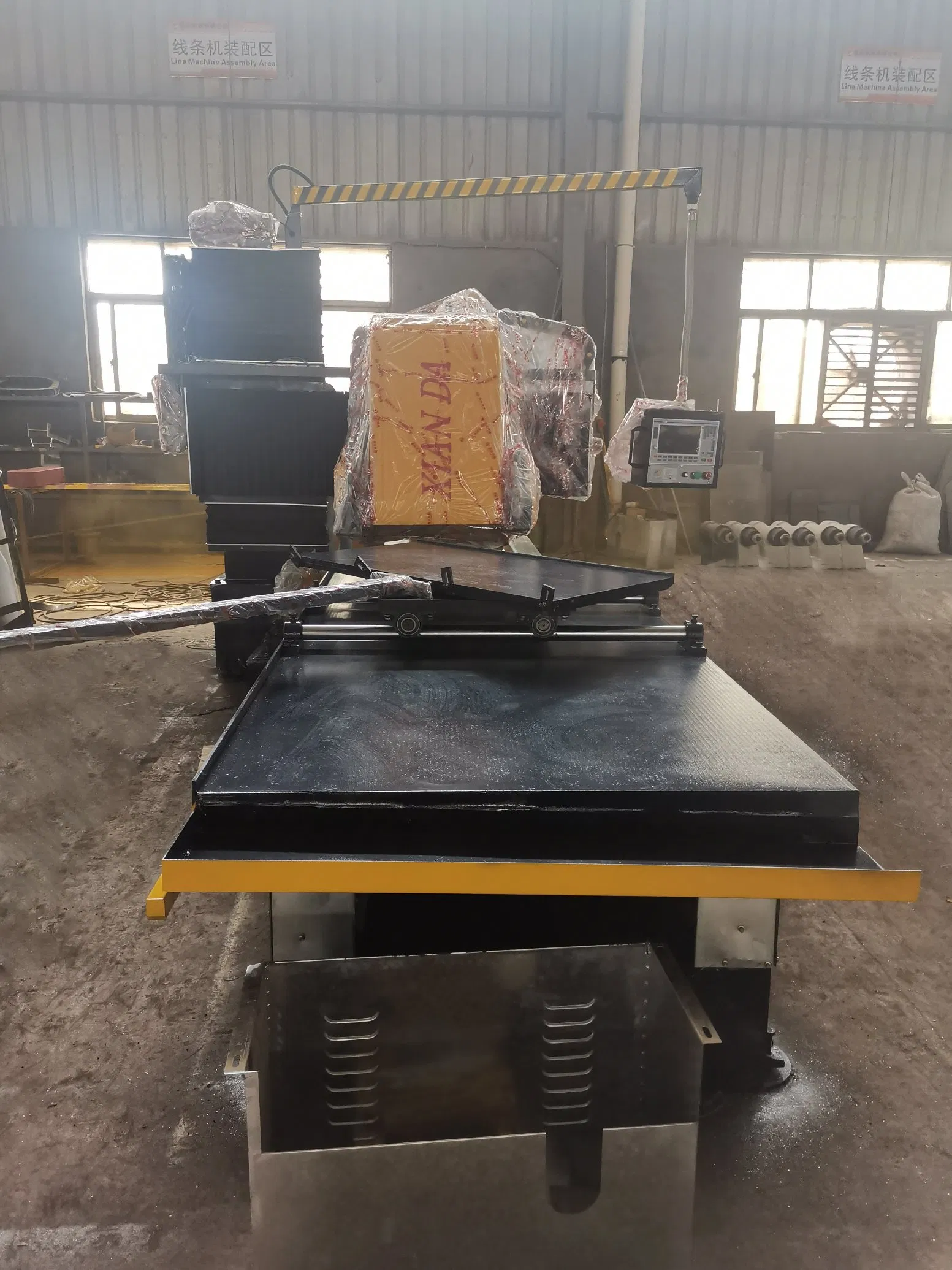 PLC/CNC Linear Profiling Machine Multi Functional Shaped Stone Processing Curved Linear Stone Marble Granite Edge Profile Machine