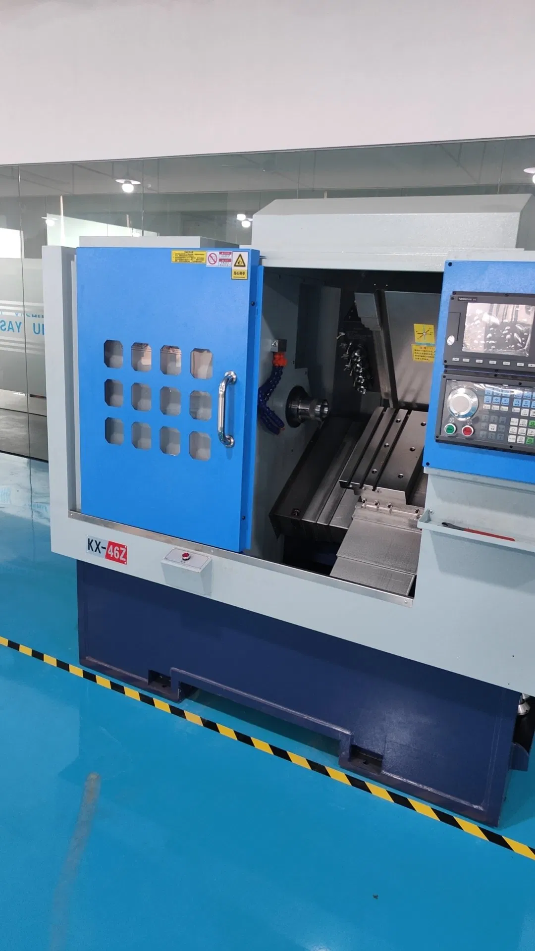 Automatic Computerized Special Shape Linear Railing Column Solid Pillar CNC Stone Cutting Profiling Lathe Machine