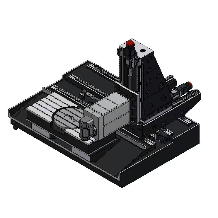 Ub1300c High Accuracy Simultaneous Swivel Head 5-Axis Machining Center