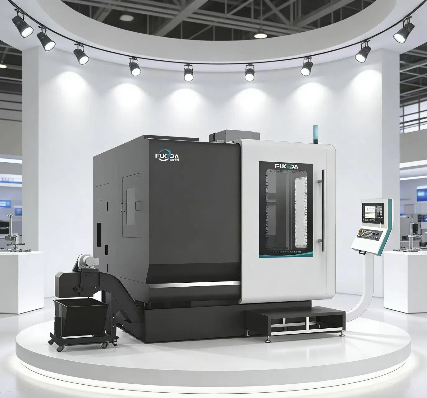 Bridge-Type 5-Axis CNC Machining Center for Simultaneous Complex Machining