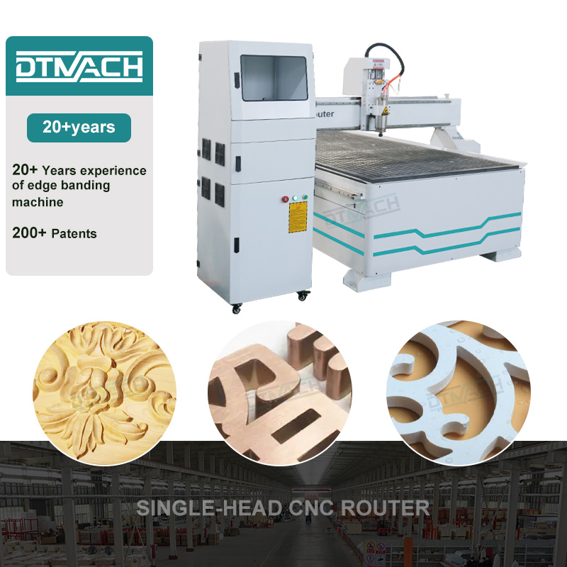 China Woodworking Single Head Wood Engraving 4 Axis CNC Router Machine with Rotary Table