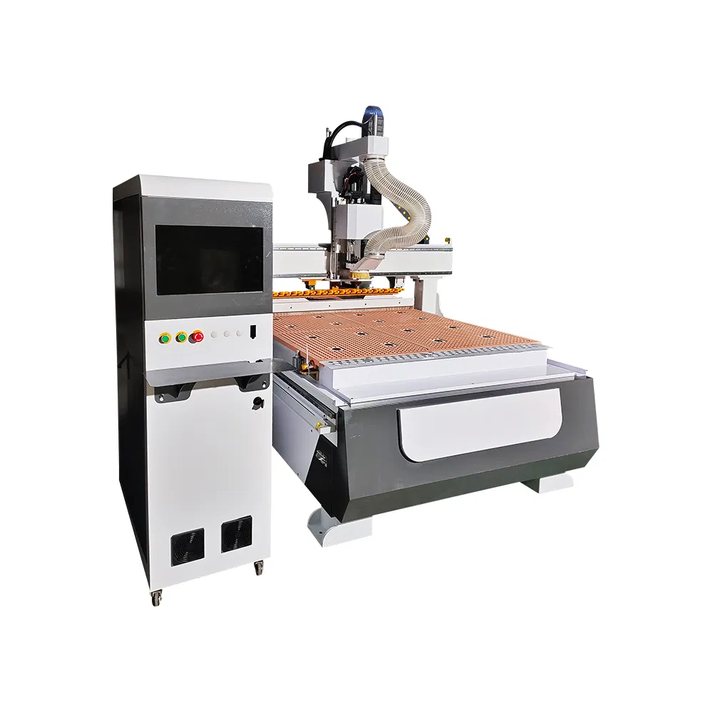 1325 Atc CNC Router 3D CNC Wood Carving Machine MDF Cutting Wooden Furniture Multi Heads Straight Line Atc CNC Wood Router Machine