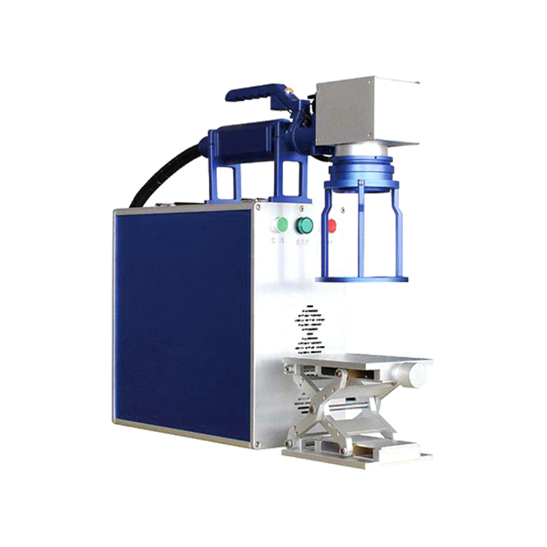 20W 30W 50W Portable Color Jewelry Fiber Laser Engraving Machine CNC Marking for Metal Cutting Plastic 3D Logo Gold Chain Number Plate Subsurface Printing