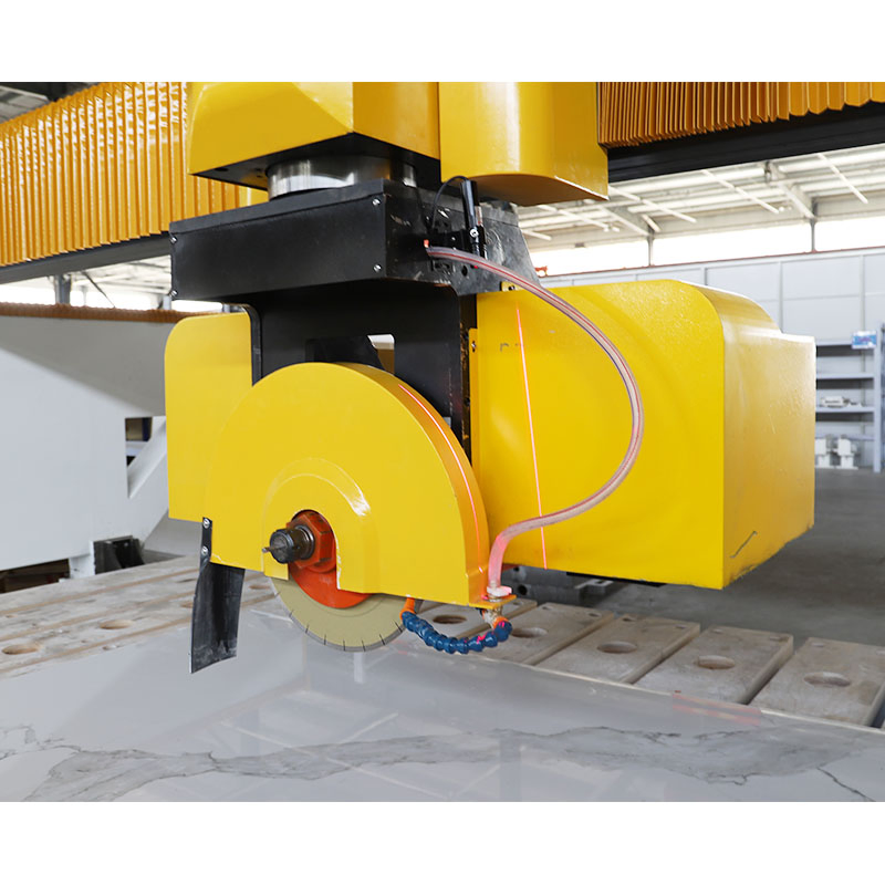 Stone Machinery 5+1 Axis 5 Axis CNC Stone Bridge Saw CNC Water Jet Cutter Stone Waterjet Cutting Machine
