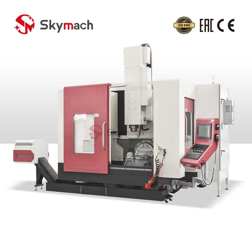 High Precision 5 Axis Machining Center Br-Wz650 Five Axes Simultaneous with Dd Motor Electric Spindle