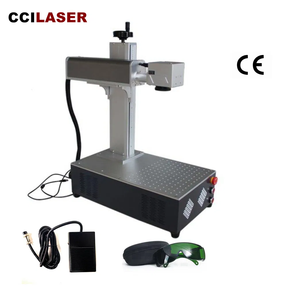 20W Mini Laser Engraver Raycus Max CNC Laser Cutting and Engraving Marker 30W 50W Portable Fiber Laser Marking Machine for Logo Printing Phone Case PCB Card