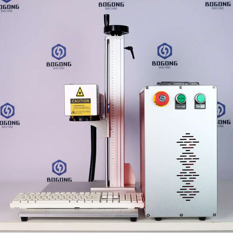 Desktop Metal Plastic Steel SMT PCB Automatic Portable Mini Fiber CO2 UV Online 2D Code Laser Engraving Machine