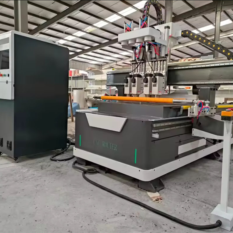 Multi-Function Woodworking Machinery 1530 Multi Spindles Wood CNC Router 3-Head Woodworking Carving Machine for Wood Cutting
