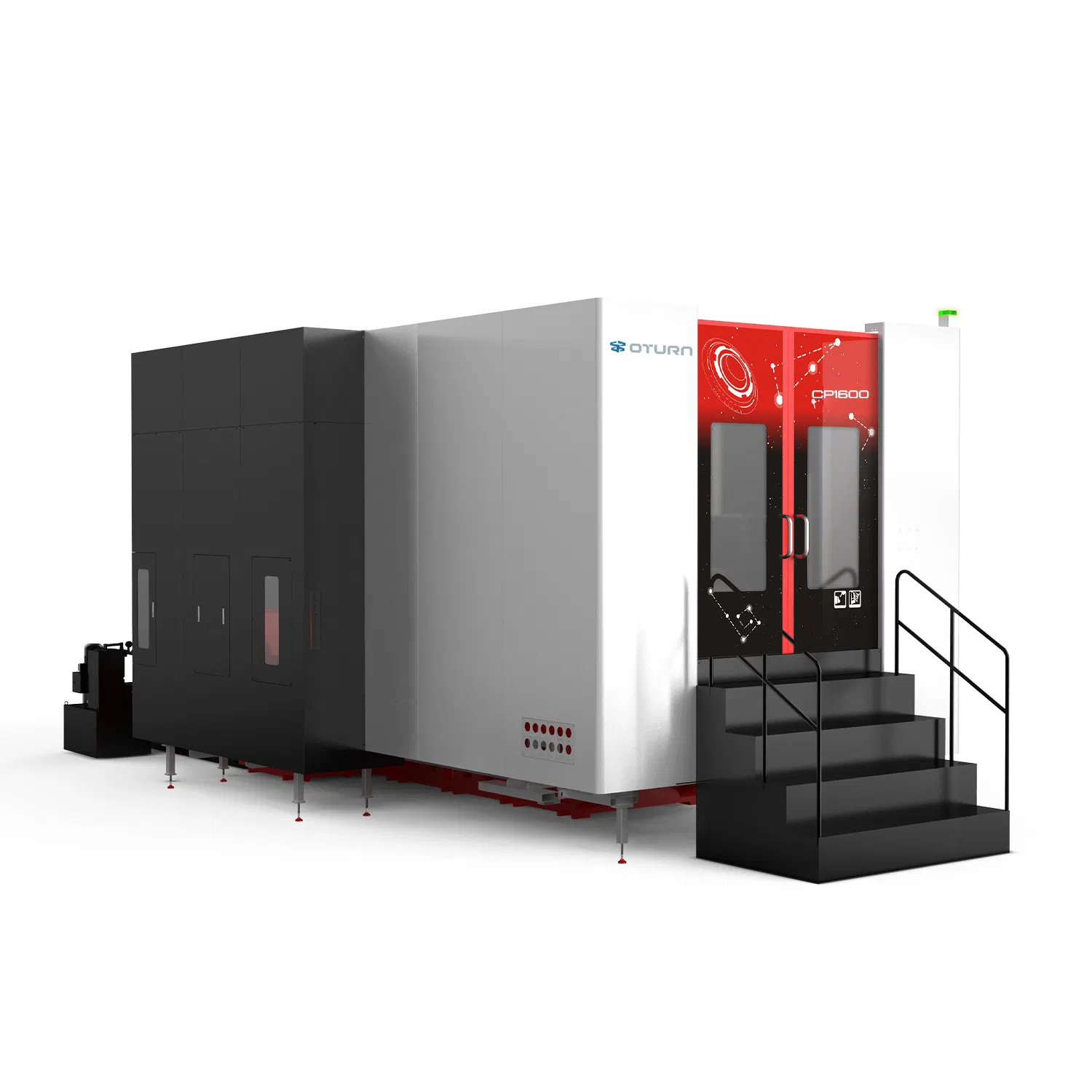 Oturn CNC Horizontal Milling Machine Tool Manufacturer Heavy Duty 5-Axis Simultaneous Machining Center with CE/ISO Cp1600