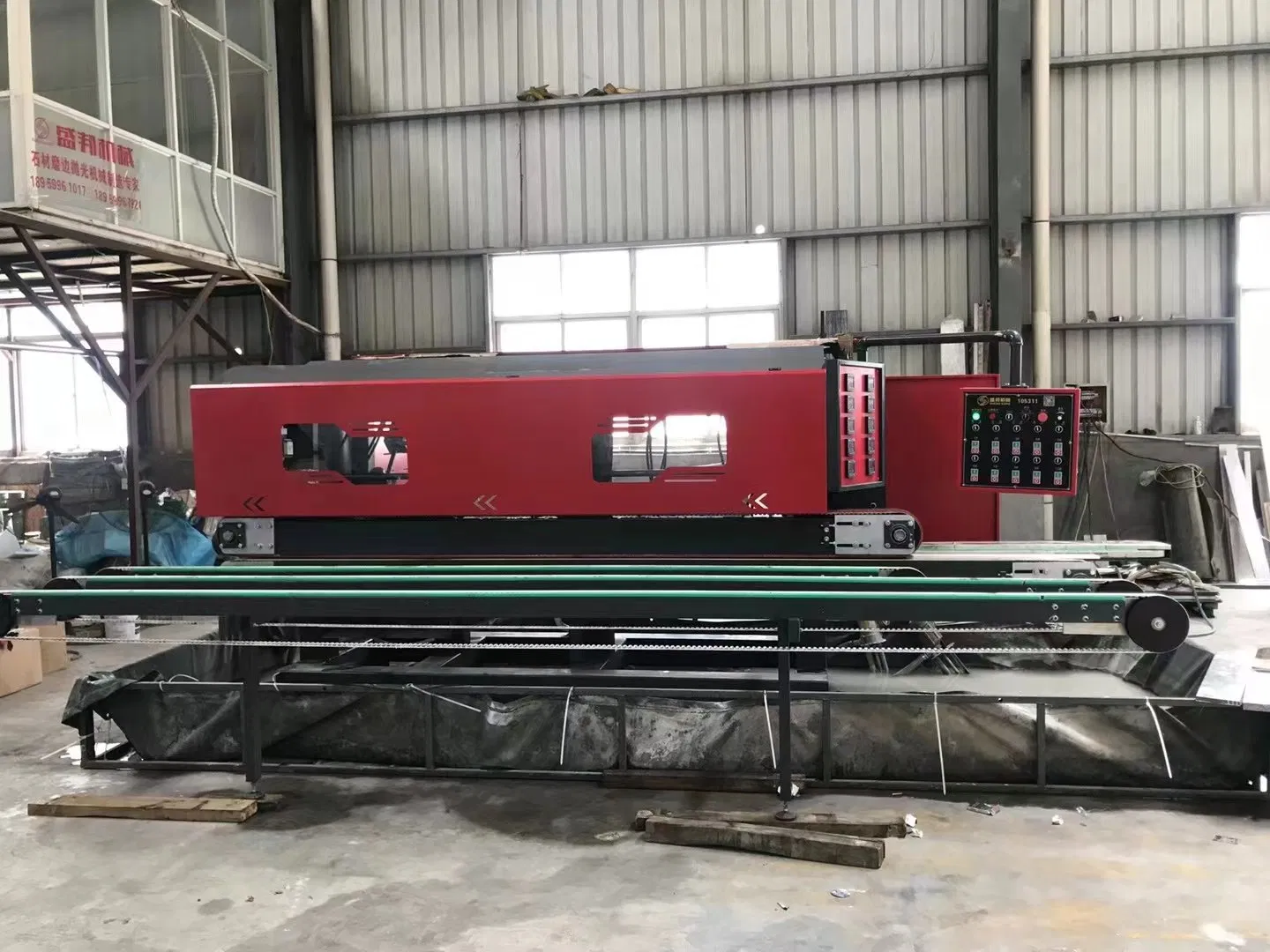 High-Quality Edge Polishing Machine for Efficient Stone Processing