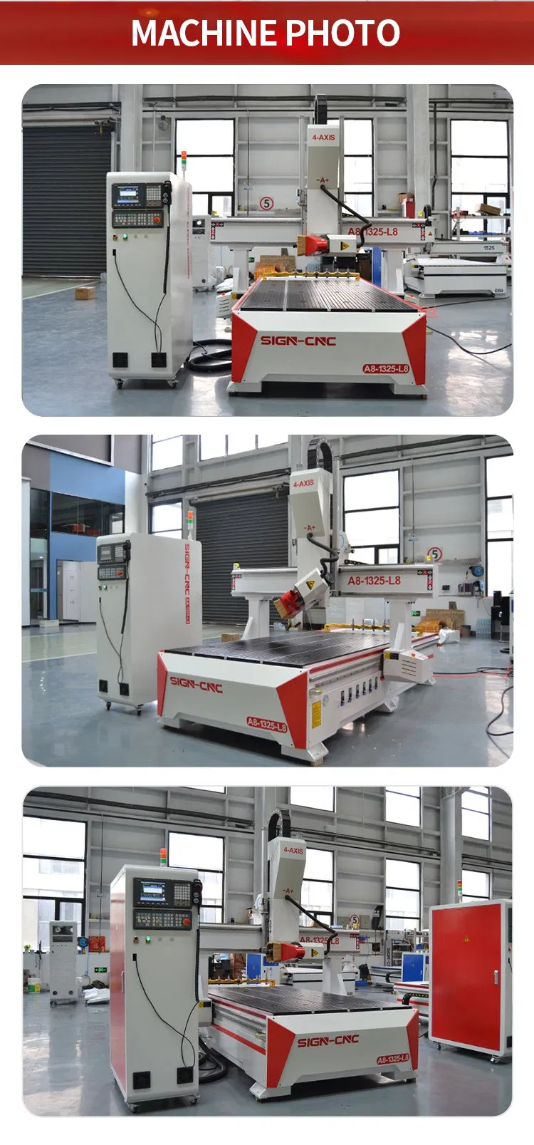 CNC Router Components Detail