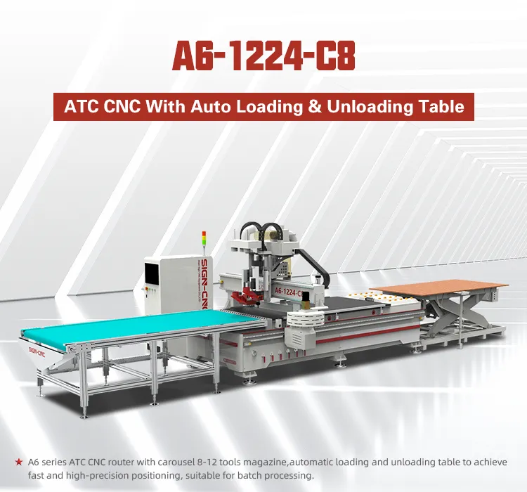 3D Atc CNC Router Machine
