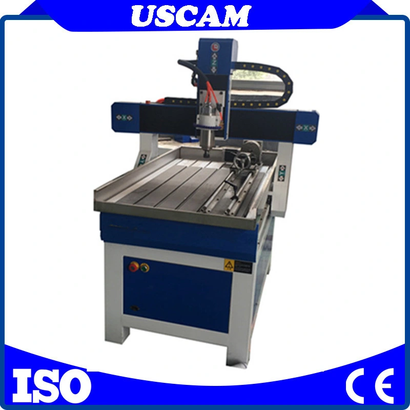 3D Mini Desktop Small Engraver 6090 Advertising CNC Router Machine for Carving and Engraving PCB / PVC/Acrylic / Aluminum/Wood/MDF