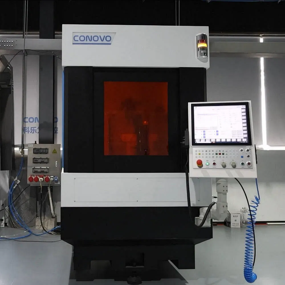 Ultra-Stable Five-Axis High Precision Water Jet Guided Microjet Laser Cutting Machine for Optical Lens Cutting