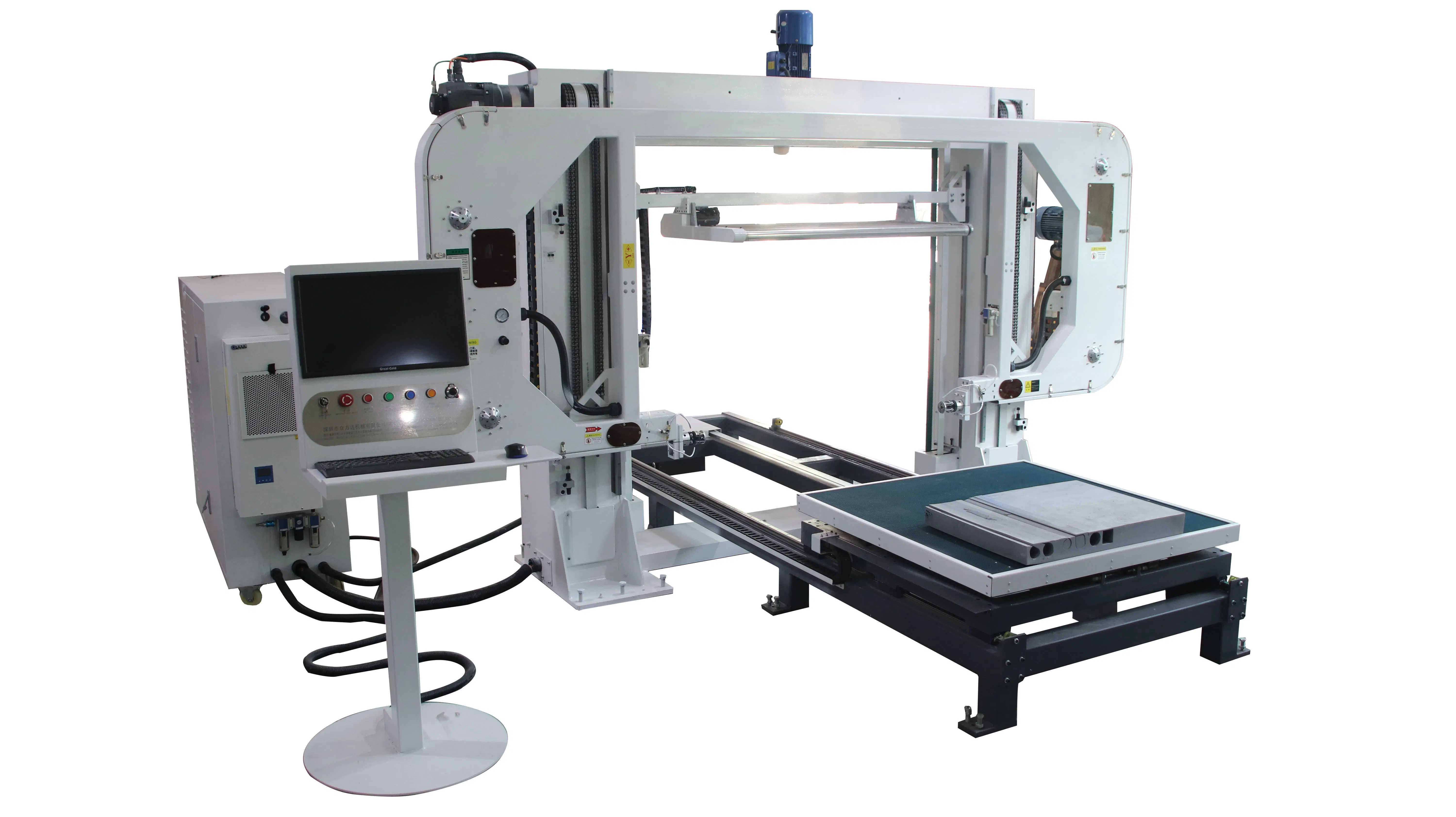 High-Precision Automatic CNC Foam Cutting Machine with Motor