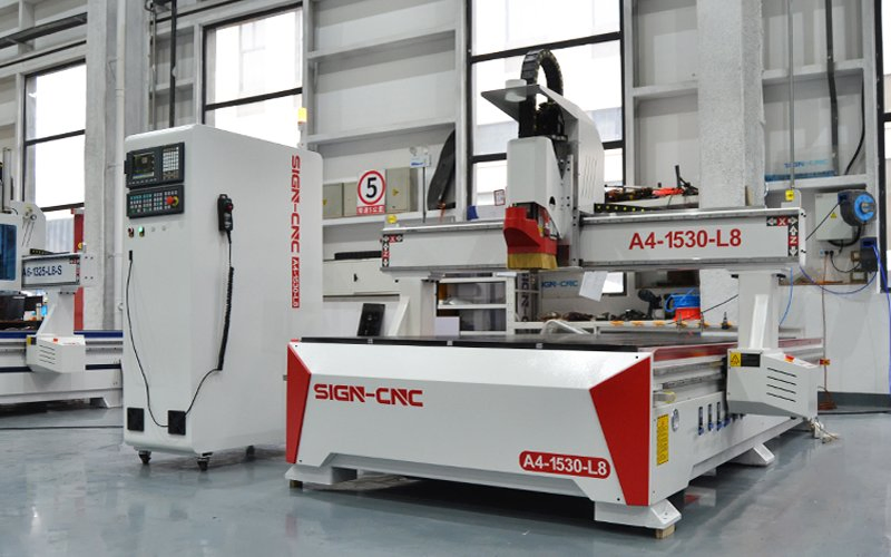 Woodworking Machinery Atc CNC Router Machine 1325 2040 Atc CNC Wood Router with 8/12 PCS Auto Tool Changer