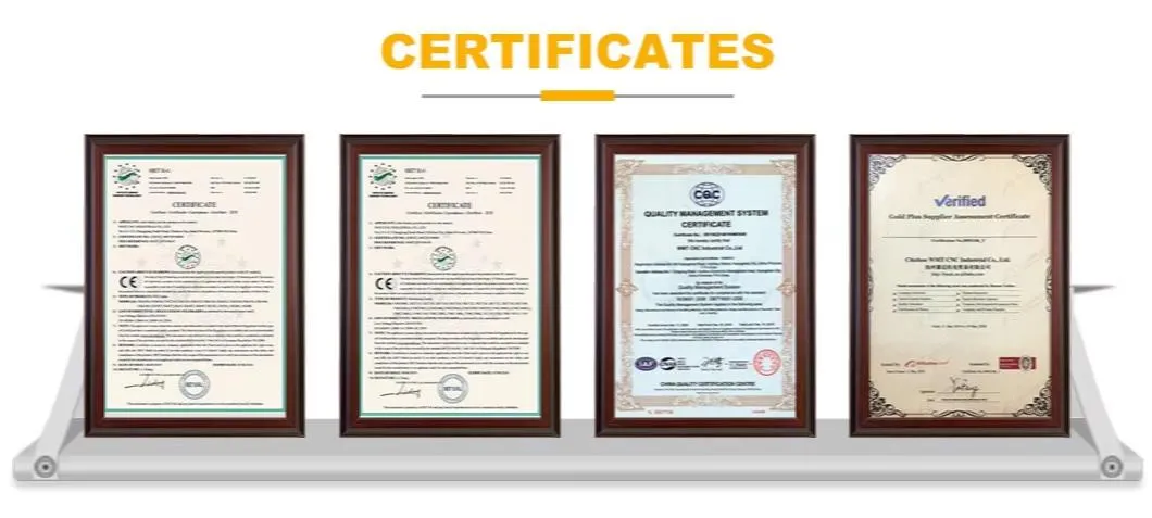 Certificates