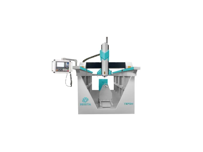 Four-Axis Numerical Control Stone Pillar Engraving Machine