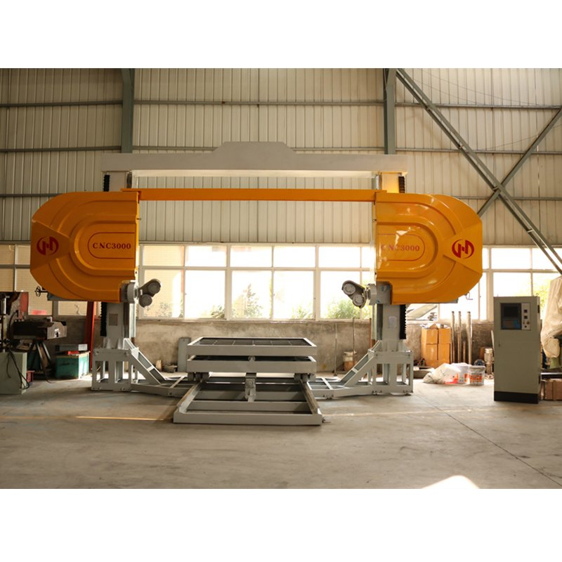 Diamond Stone Wire Saw Machine CNC Granite Cutting Profiling Machine