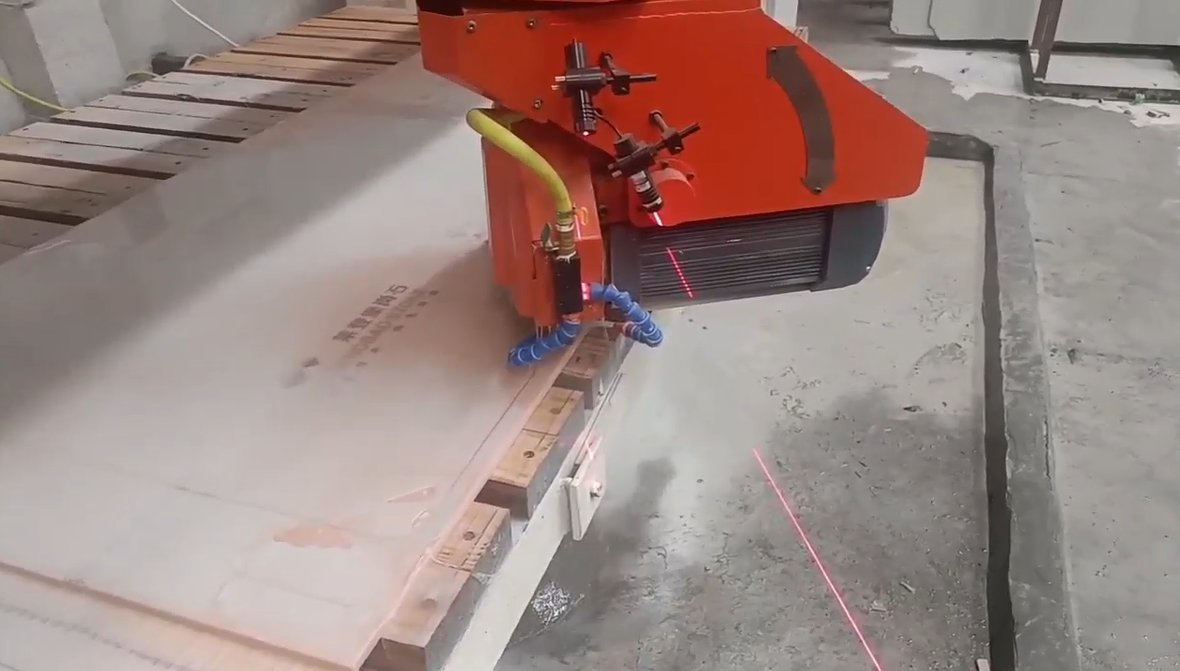 1250 Bridge Type Edge Polisher Stone CNC Lathe Granite Stone Polishing Machine