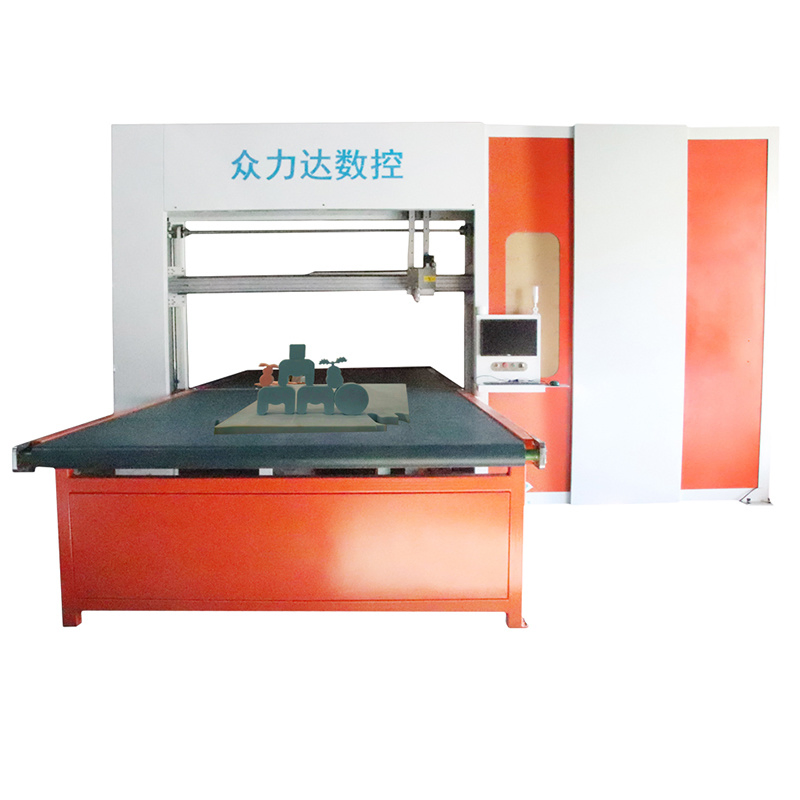 Automatic CNC Contour Cutting Memory Foam Fabric Sponge Cutter Machine for Sofa Factory Online Sales