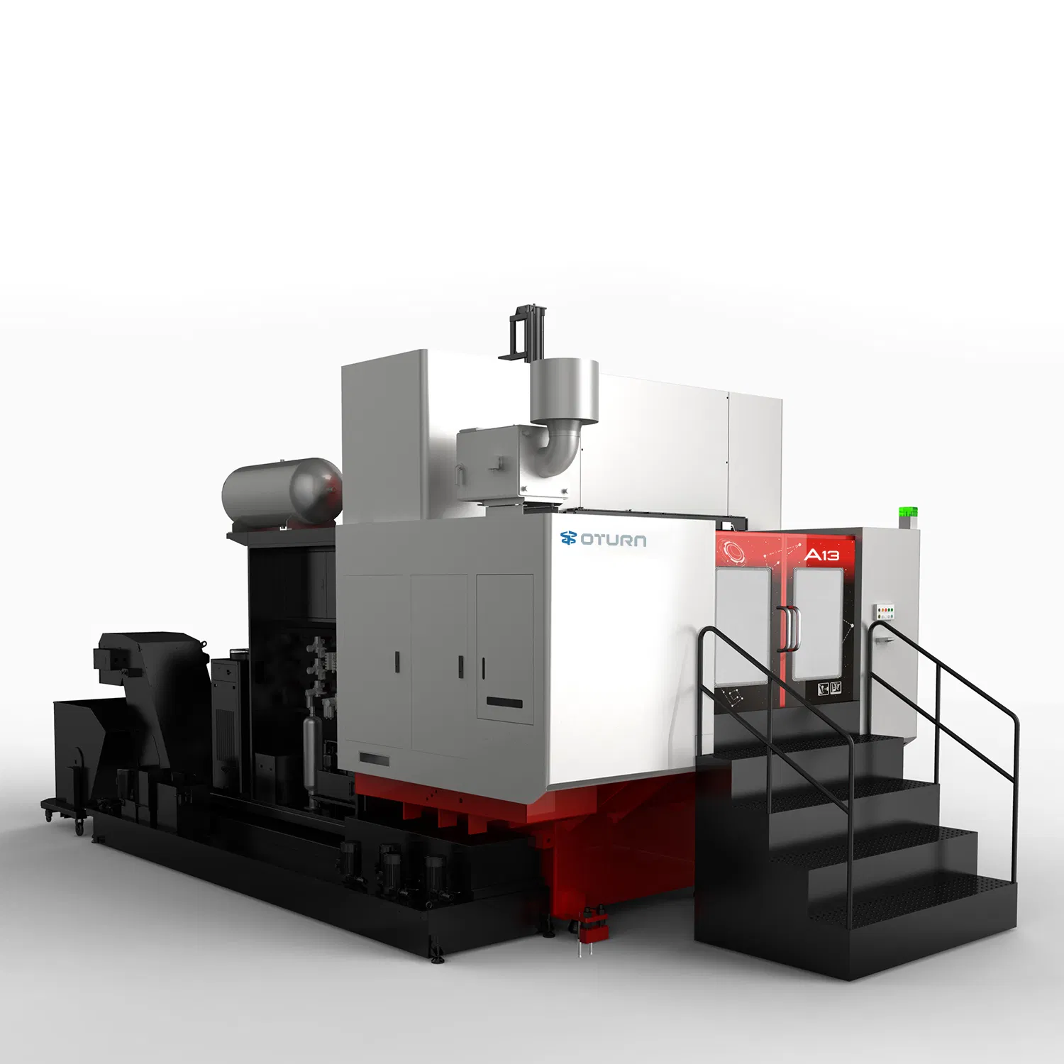 Aluminum Big Size CNC Milling Machine A13 5 Axis Simultaneous High Speed CNC Horizontal Machining Center