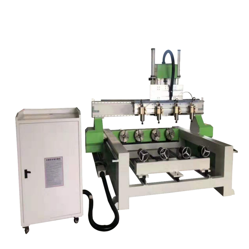 Multi-Spindle CNC Router Machine with Rotary 4 Axis CNC Engraving Machine for Acrylic Wooden