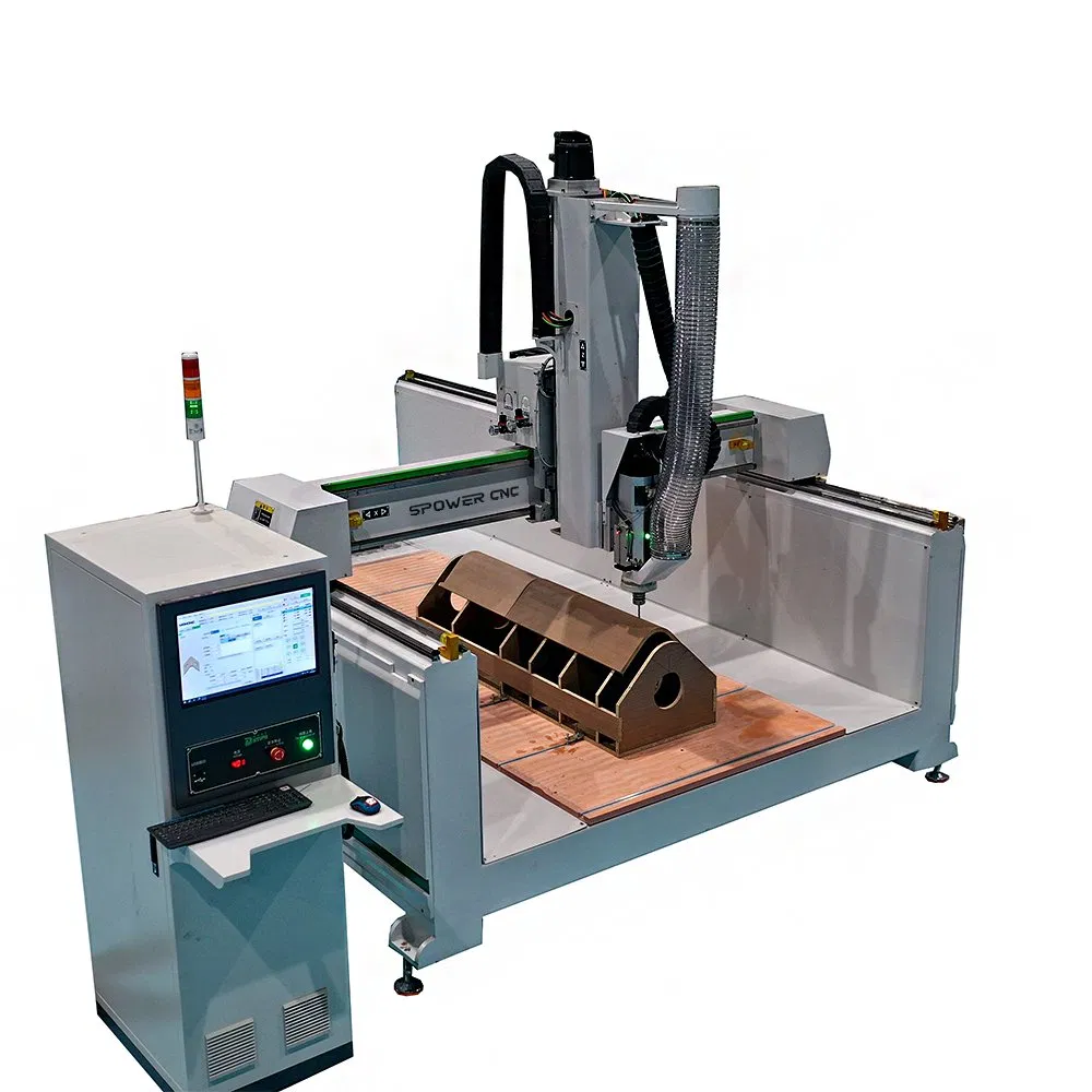 4X8 FT Wood Router 3 Axis CNC 1313 1325 1530 Rotary Spindle 4 Axis Atc CNC Router 3D CNC Wood Carving Engraving Machine Price