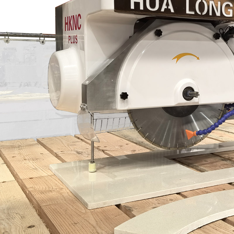 2026 Hualong Machinery Hknc-500 Plus Waterjet Marble CNC 5+1 Axis Bridge Saw Automatic Stone Cutting Machine